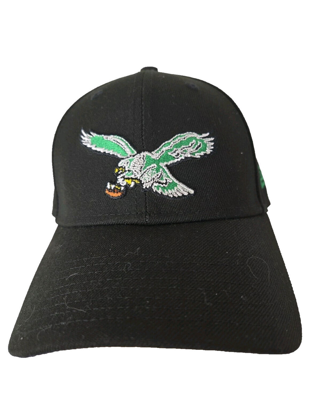 New Era 9Forty Philadelphia Eagles A-Frame Cap Hat Black Adjustable Back Strap